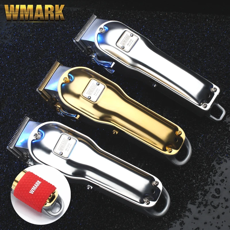2021 WMARK цельнометаллический аккумуляторная машинка для стрижки волос NG 2019 2020