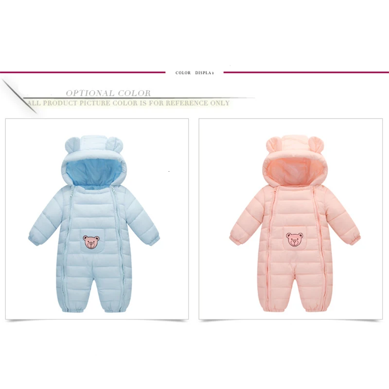 Товары для малышей Bebe девочка Bebe мальчик Одежда для новорожденных Костюм для малышей толстый теплый детский комбинезон зимняя одежда комбинезон с капюшоном