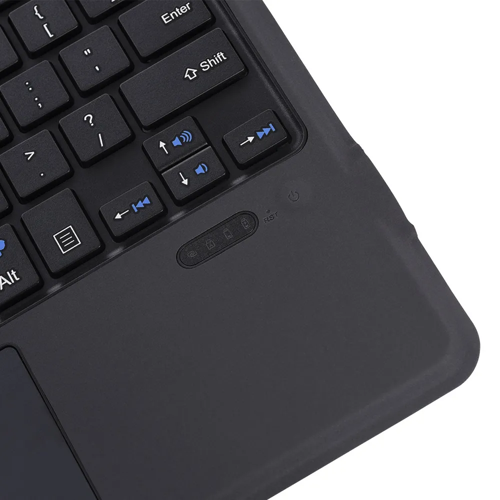 Ультра-тонкий легкий Перезаряжаемые Беспроводной Bluetooth клавиатура с сенсорной панели для microsoft поверхности Go 10 планшет Тип крышка