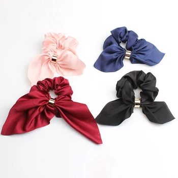 

Hair Scrunchies Large, Hair Bow Chiffon Ponytail Holder Elastic Hair Bands Hair Ties Ropes for Women or Girls Hair Accessories