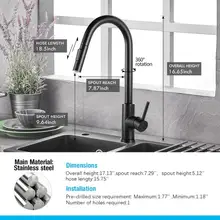 Kitchen Faucets Smart Sensor Pull-Out Hot and Cold Water Switch Mixer Tap Smart Touch Spray Tap Kitchen Convenient Sink Faucets