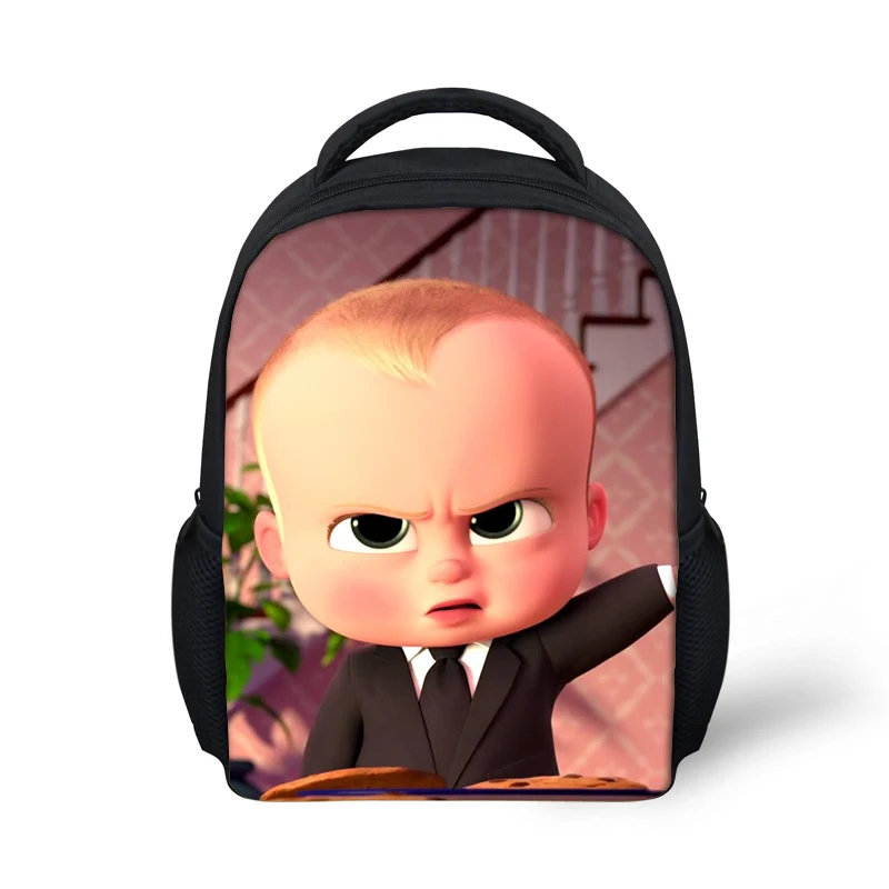 HaoYun для детей, Детский рюкзак с принтом «Босс», школьные сумки-книжки с рисунками героев мультфильмов для мальчиков и девочек, маленькие сумки