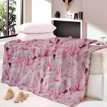 

Flamingo Blanket Mandala Design Flamingo Pink Pattern Fleece Blankets and Throw Blanket for Sofa Fleece Blanket 150X200