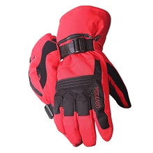 Зимние мужские/женские флисовые водонепроницаемые перчатки для верховой езды, лыжные перчатки, перчатки для сноуборда, мотоциклетные теплые перчатки с сенсорным экраном