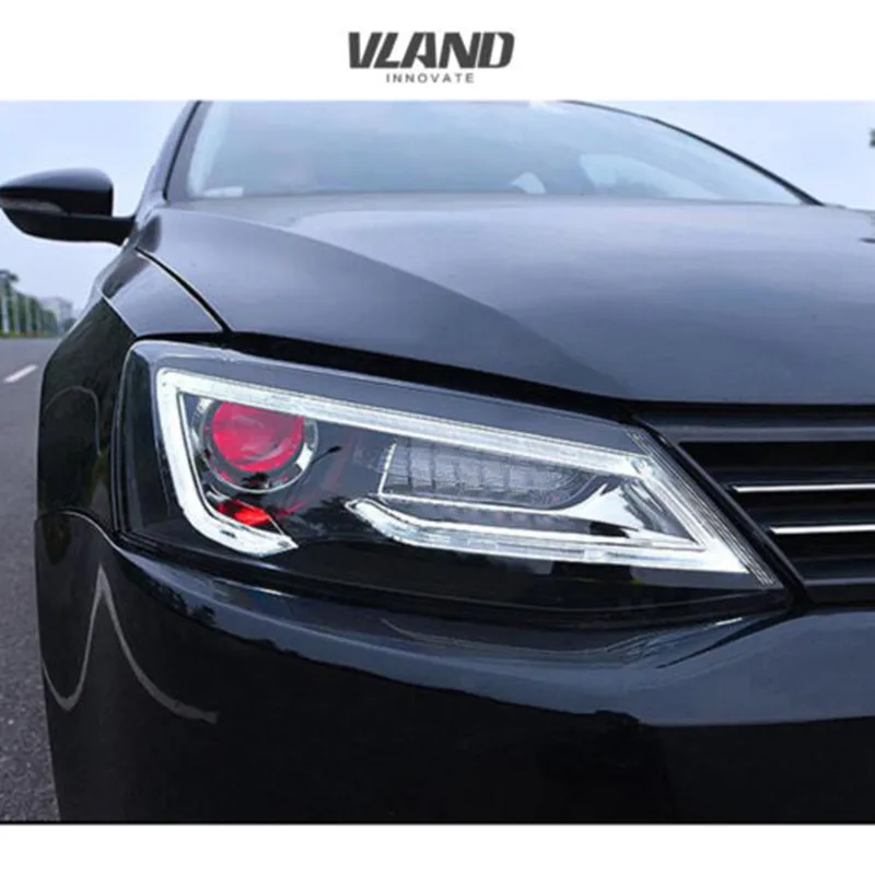 Автомобильная фара для Volkswagen Sagitar Jetta MK6 Светодиодный прожектор 2012 2018 ксеноновые