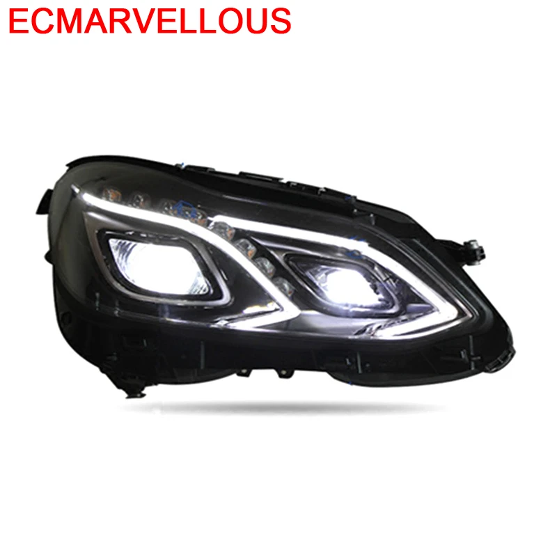 

Parts Cob Neblineros Para Auto Drl Lamp Led Daytime Running Assessoires Headlights Car Lights Assembly FOR Mercedes Benz E Class
