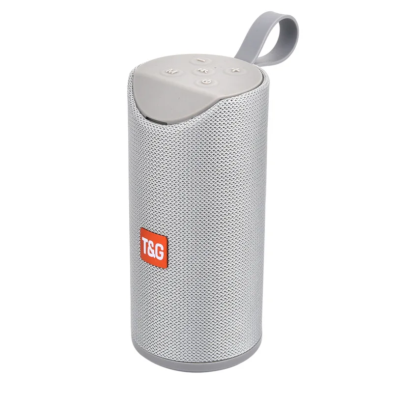 New TG113A Portable Speaker 5W Long Use Time FM Radio Bluetooth 5.0 Column Loudspeaker IPX5 Outdoor Waterproof Wireless Speaker New TG113A Portable Speaker 5W Long Use Time FM Radio Bluetooth 5.0 Column Loudspeaker IPX5 Outdoor Waterproof Wireless Speaker