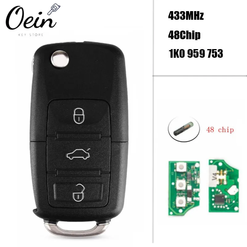 Дистанционный ключ сделай сам с 2 кнопками для VW/VOLKSWAGEN Beetle Bora Golf Passat транспортер