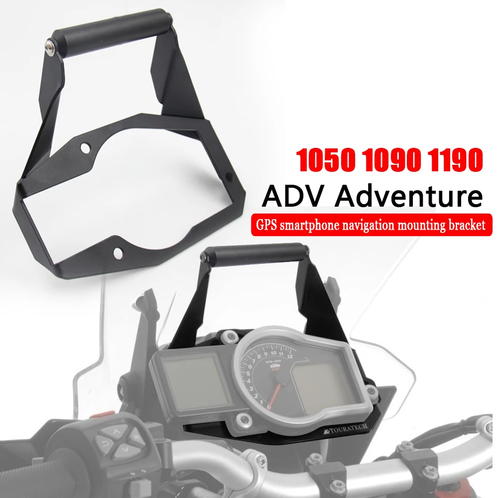 Schwarz GPS Halter für KTM 1190 1050 und 1290 Adventure 