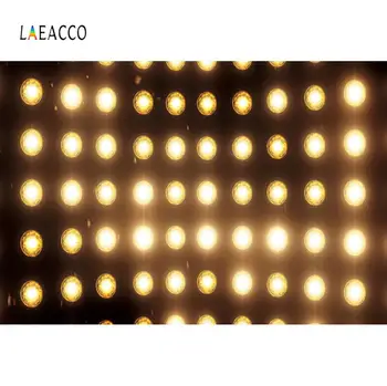 

Laeacco Golden Light Bokeh Glitters Decor Portrait Photography Backgrounds Customizable Photographic Backdrops For Photo Studio