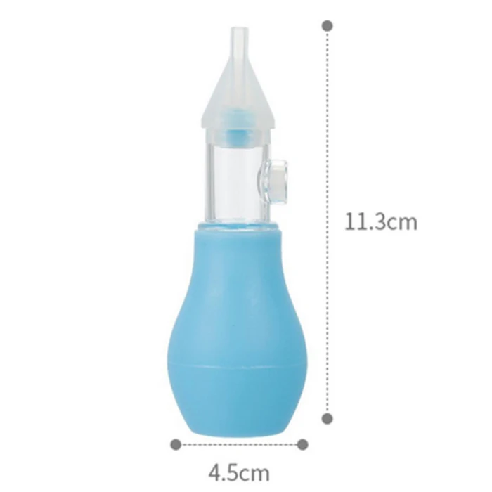 Baby Nasal Aspirator Silicone Twist Aspirator Snot Sucker Mucus Sucker M09