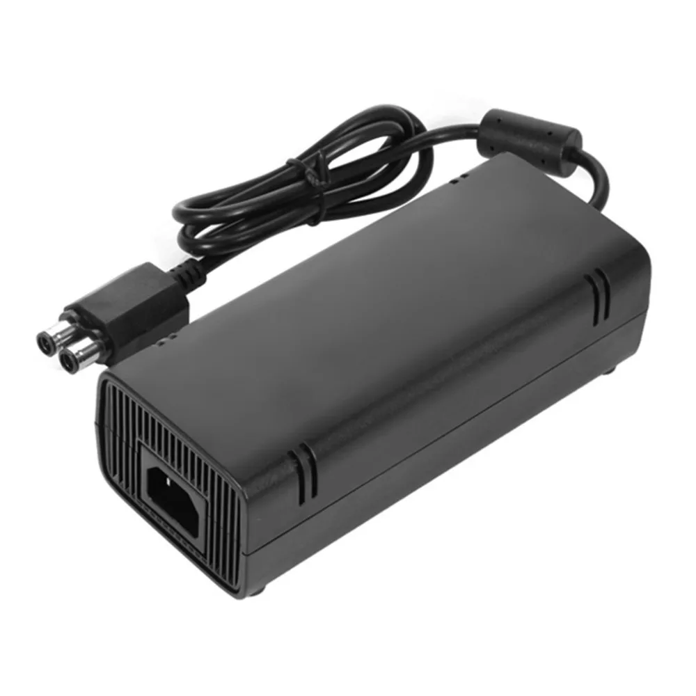 Небольшие герметичные AC кирпич адаптер питания для microsoft для Xbox 360 Slim с зарядным кабелем 135 Вт Универсальный 110-220 В широкий Voltag