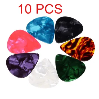 

top selling product in 2020 10x Multicolor Celluloid Acoustic Electric Guitar Picks Plectrums Thin 0.71mm accept dropshipping
