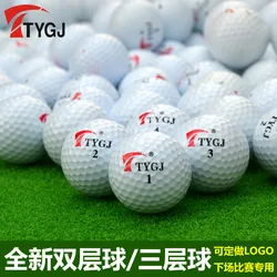 TTYGJ Golf Balls 10 pcs 2 Layers of Practice Balls Next Game Ball New