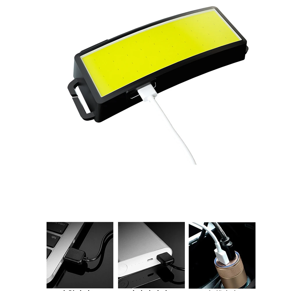 Lampe Frontale COB LED Rechargeable Oc-pro – Puissance Et Confort