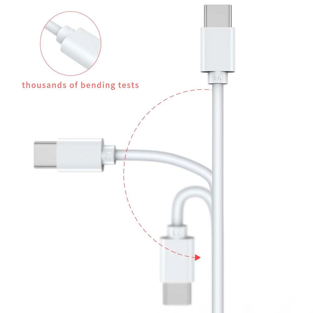 MUSTTRUE usb type-C кабель для HUAWEI 5A быстрое зарядное устройство для HUAWEI mata 30 mate 20 p30 tipe USB C кабель для передачи данных для мобильного телефона