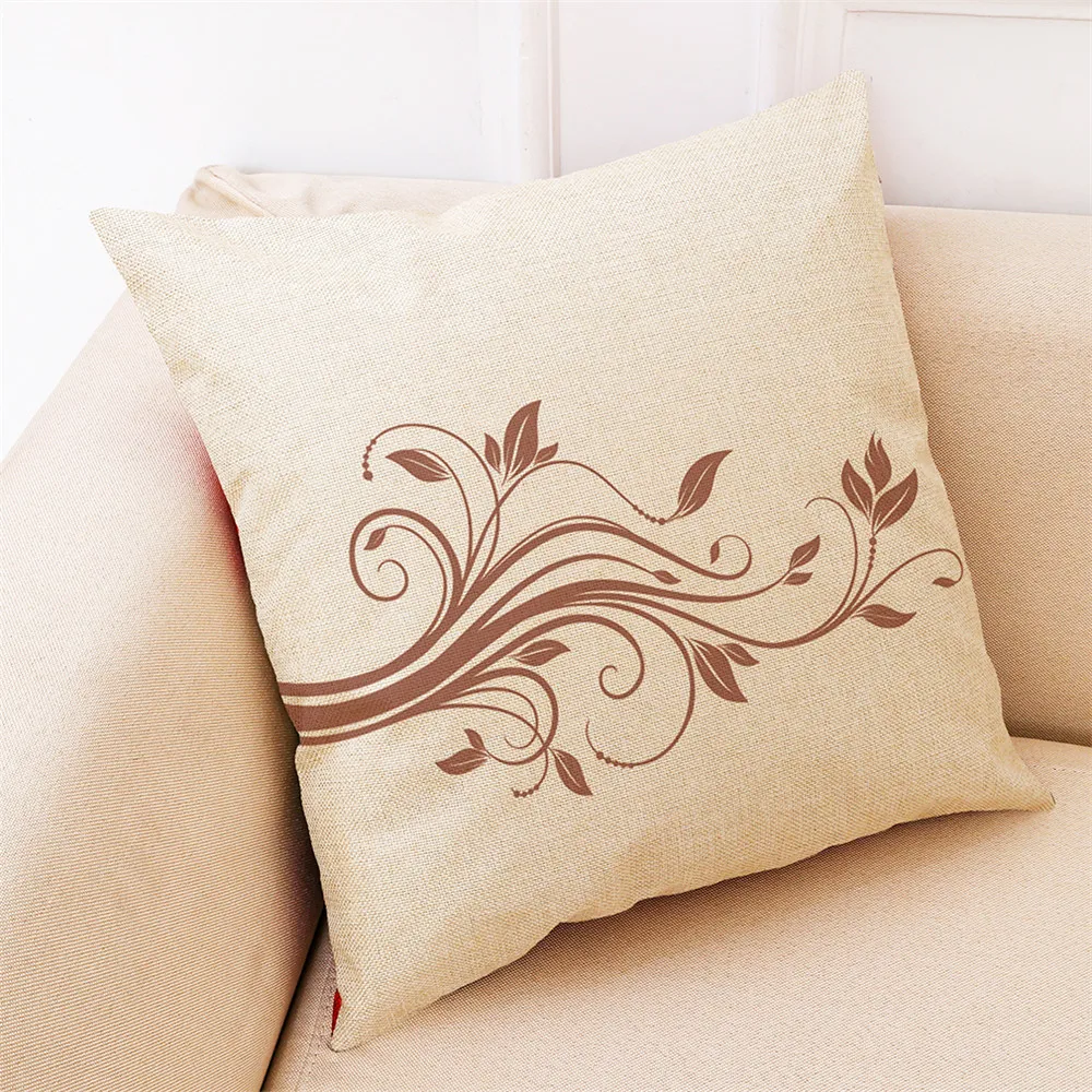 Ouneed Подушка Чехол 45*45 Home Decor Чехлы простой стиль Подушка Чехол цветы наволочки