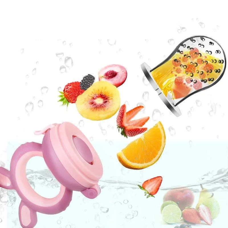 Chupete de silicona para bebé, alimentador de comida fresca para bebé, chupete de frutas, pezón infantil, Nimbler, bebek, tetina para recién nacido, Chupetero