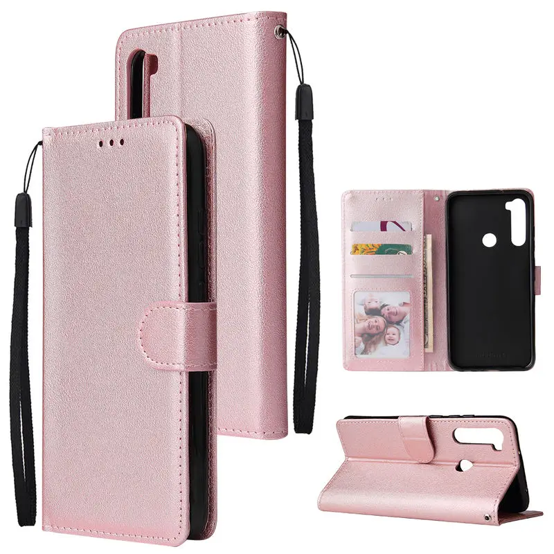 

Magnetic Flip Case For XiaoMi RedMi Note 8T Leather Wallet Card slot Stand Soft Silicone Back Cover For RedMi Note 8T Cover Case