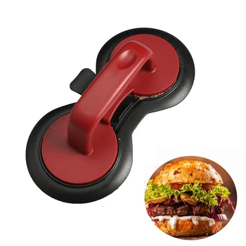 

hamburger press patty maker plastic round shape stuffed cutlet burger mold mould kitchen tools