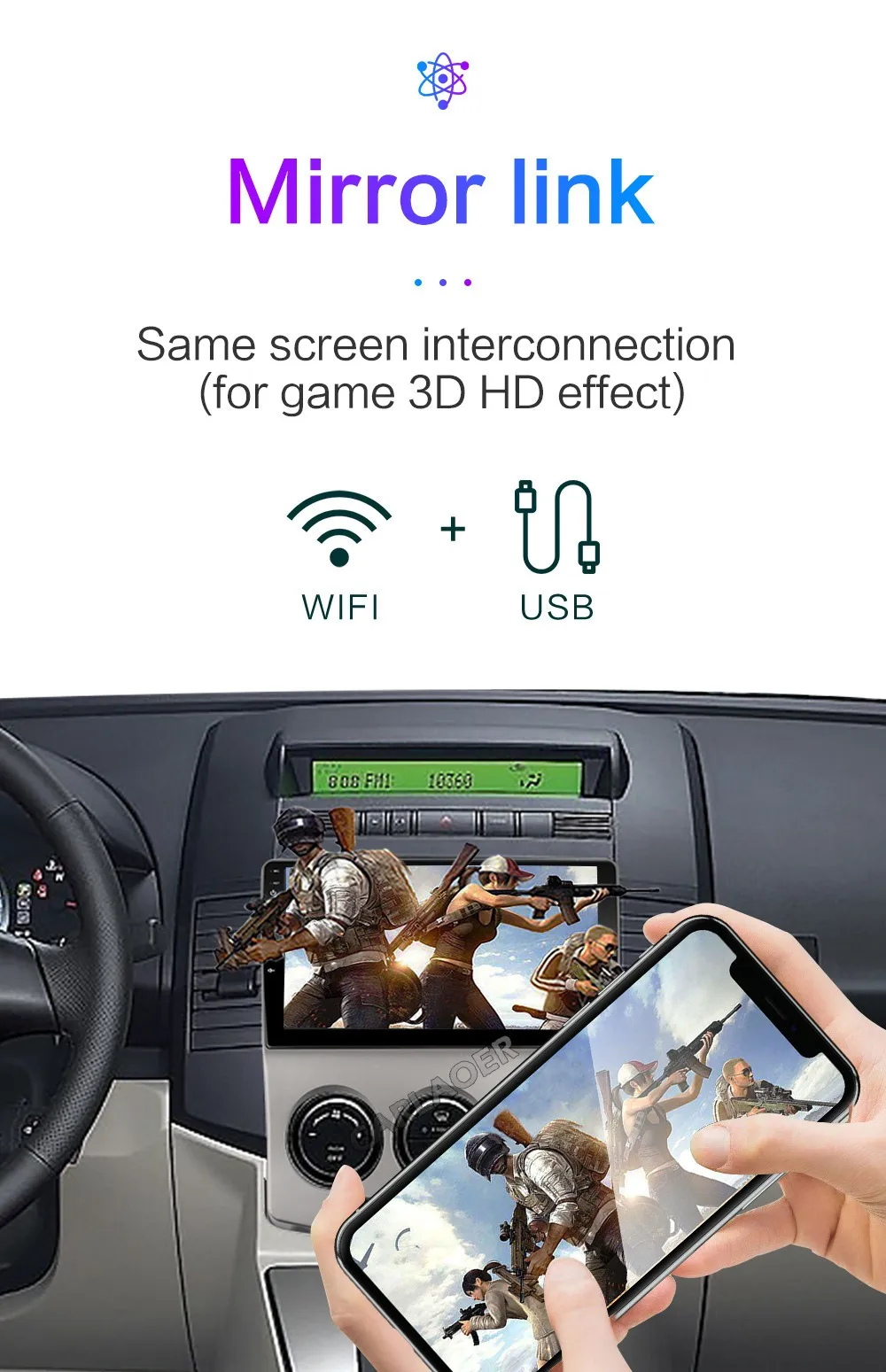 2 Din Автомобильный мультимедийный плеер для Android для Mazda 5 2005 2006 2007 2008 2009 2010 9 дюймов Оперативная память 2 Гб оперативной памяти, 32G 2Din Радио Аудио gps Navi WI-FI