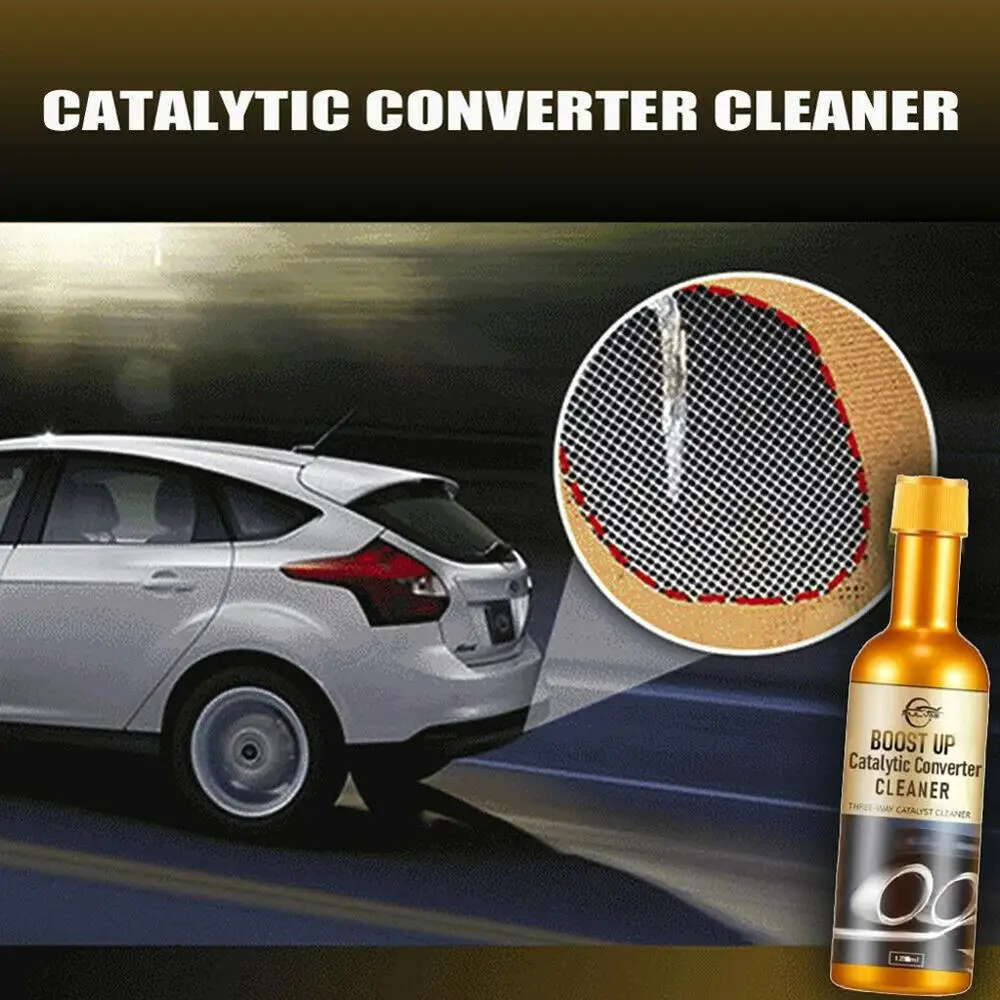 120ML Boost Up silnik pojazdu katalizator Cleaner dokładne czyszczenie silnik depozyt węgla usuń paliwo samochodowe akcesoria do czyszczenia