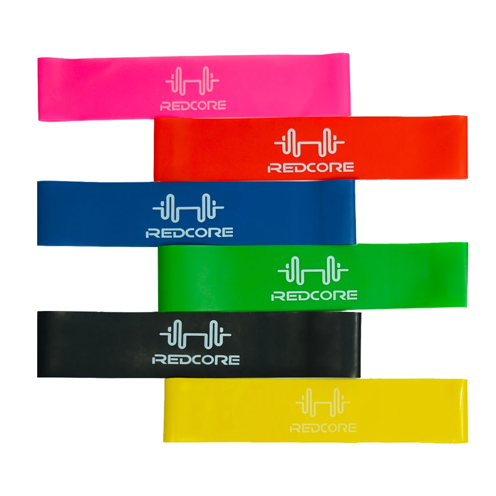 6 Colors Yoga Resistance Bands Workout Training Pilates Rubber Loops 0.35mm-1.3mm Sport Elastic Bands for Fitness Body Building  (5)