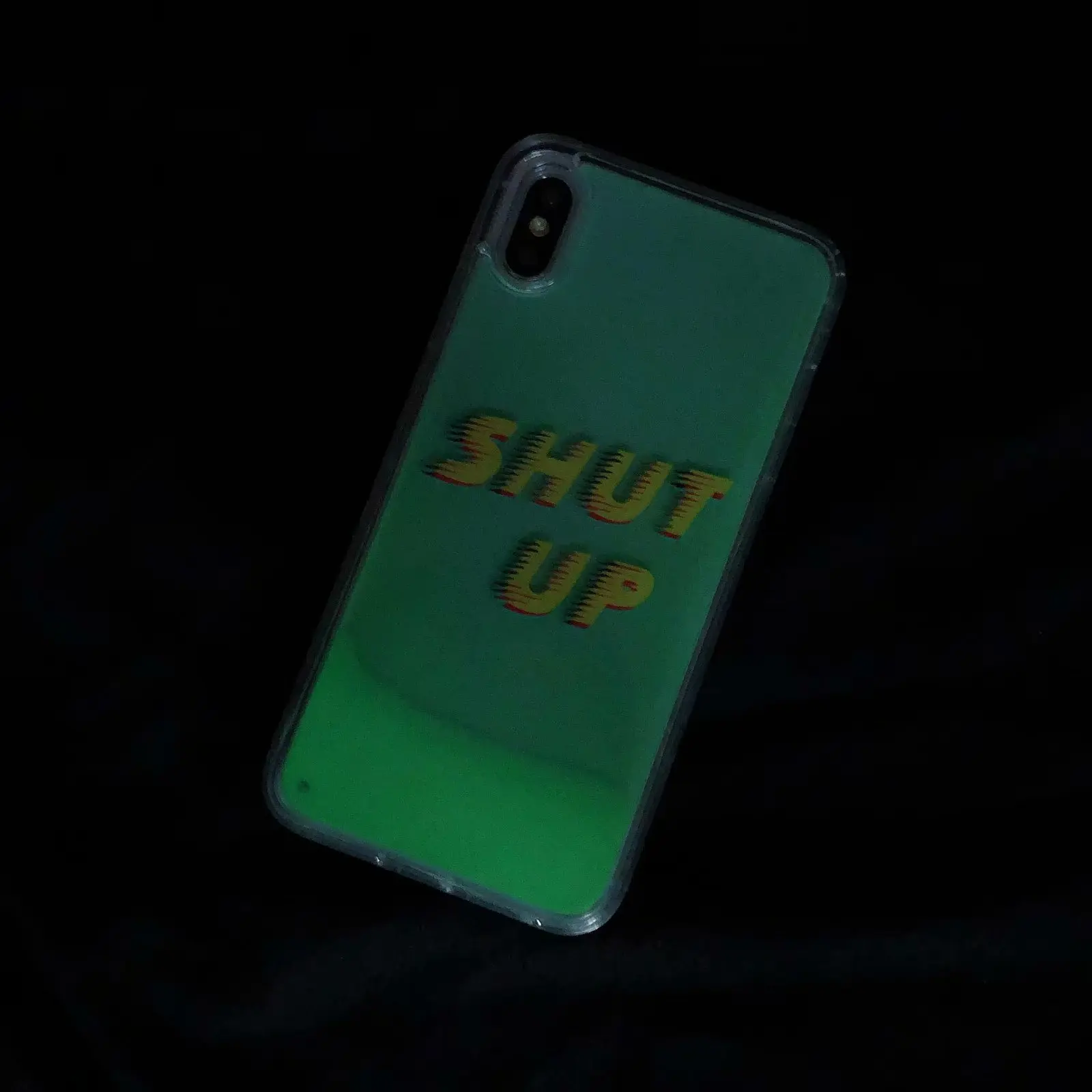Неоновый песочный светящийся жидкий блестящий чехол для телефона Samsung GALAXY S8 S9 S10