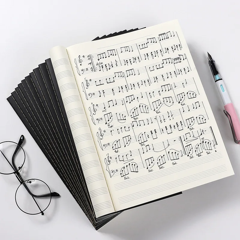 Music Composition Notebook Music Composition Books 4 Staff Music