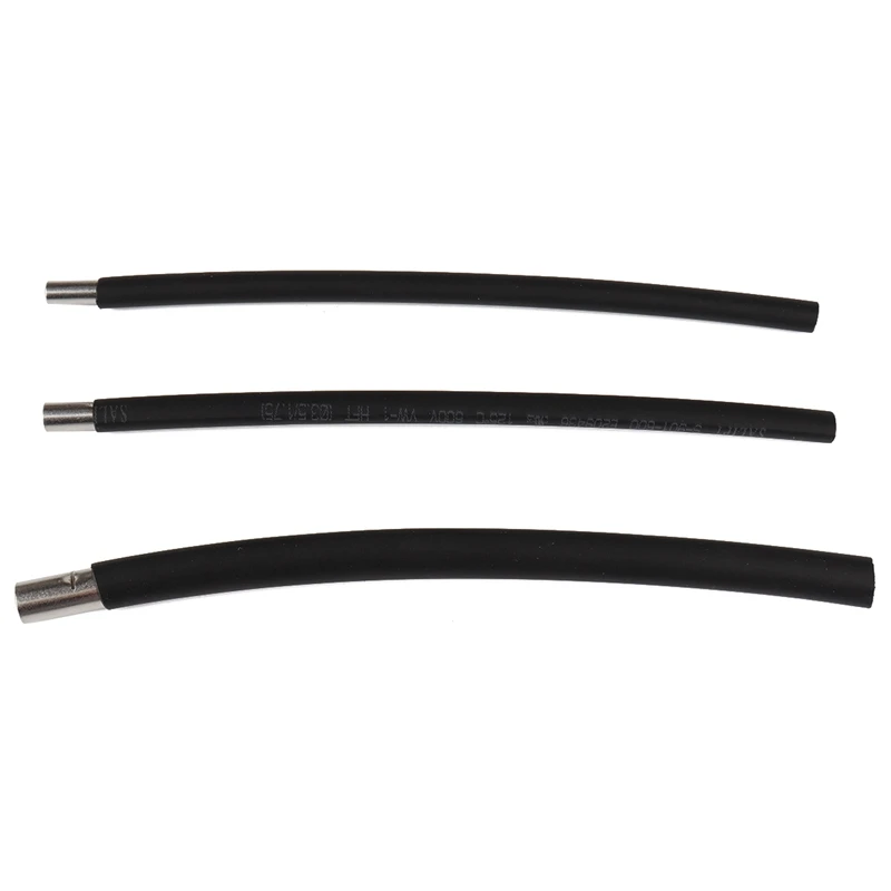 380 шт. 2218 1614 1210 AWG неизолированные стыковые разъемы неизолированный провод наконечник кабель обжимной терминал с термоусаживаемой трубкой