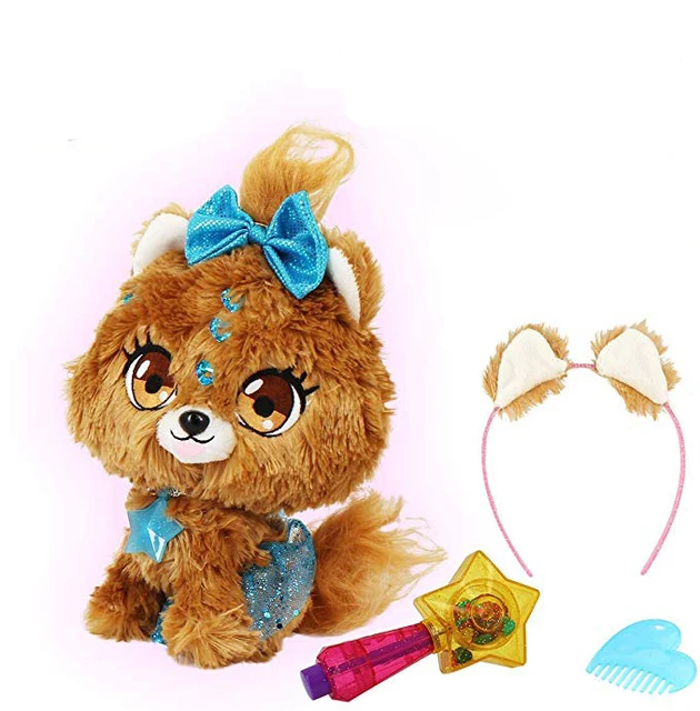 New Collection Shimmer Stars Children Plush Cat Decoration Toy Pet Hobbies Animal Dolls Accessories Random Interesting Kids Gift