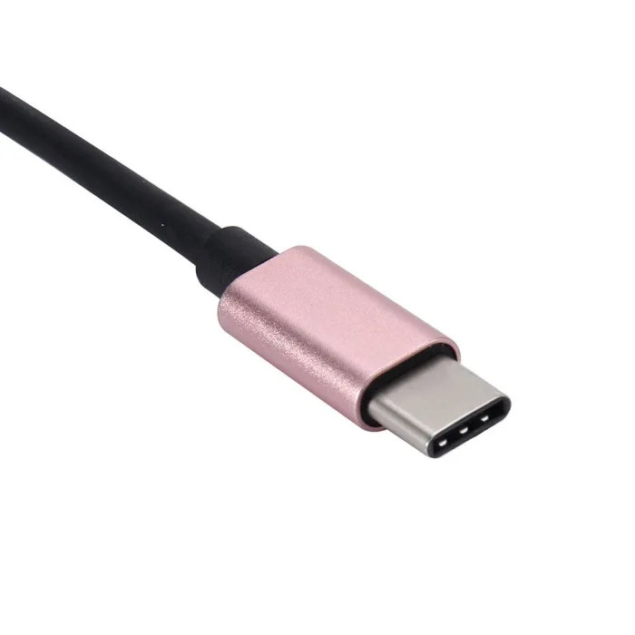 USB C аудио кабель 2 в 1 type-C до 3,5 мм разъем для наушников адаптер приемник аудио сплиттер для Xiaomi 8 AS99