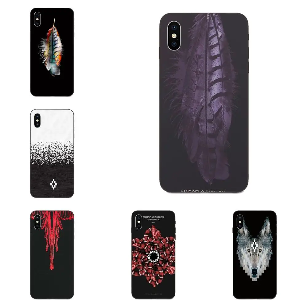 

Marcelo Burlon Colorful Wings Feather For Galaxy C5 C7 J1 J2 J3 J330 J5 J6 J7 J730 M20 M30 Ace Core Max Mini Plus Prime Pro