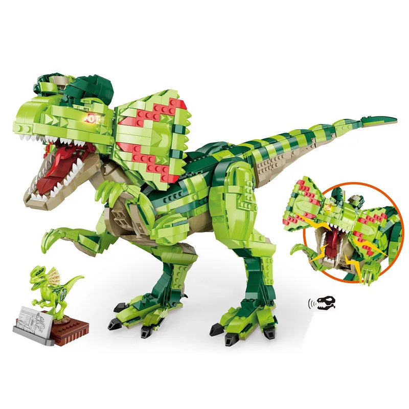jurassic world dilophosaurus toy