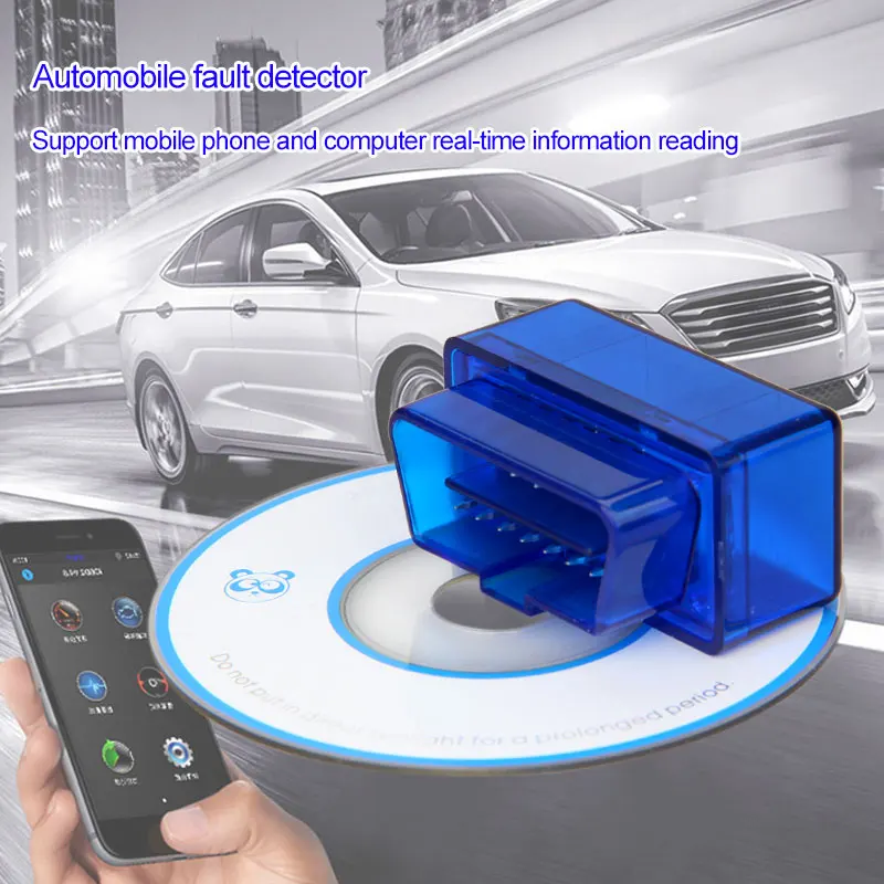 Автомобильный мини-сканер OBD2 ODB II 1,5 автомобильный диагностический инструмент для Android/Symbian OBDII протокол OBD 2 диагностический адаптер сканирования