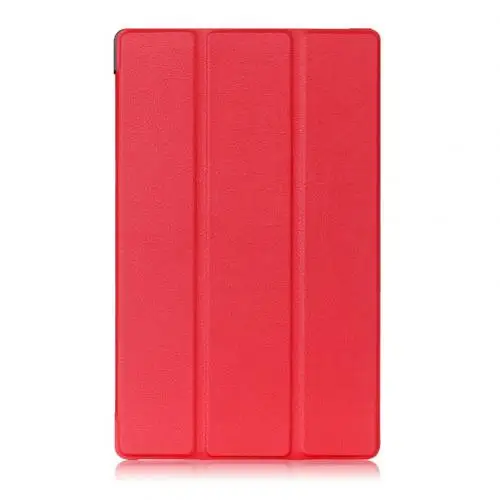 Новое поступление модный защитный чехол из искусственной кожи для Amazon Kindle Fire HD 8 - Цвет: Красный