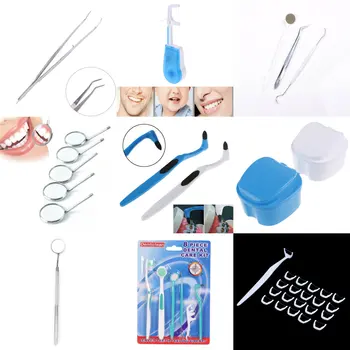 

Dental Hygiene Tool Kit Dentist Tartar Scraper Scaler Dental Equipment Calculus Plaque Remover Teeth Cleaning Oral Care Tool