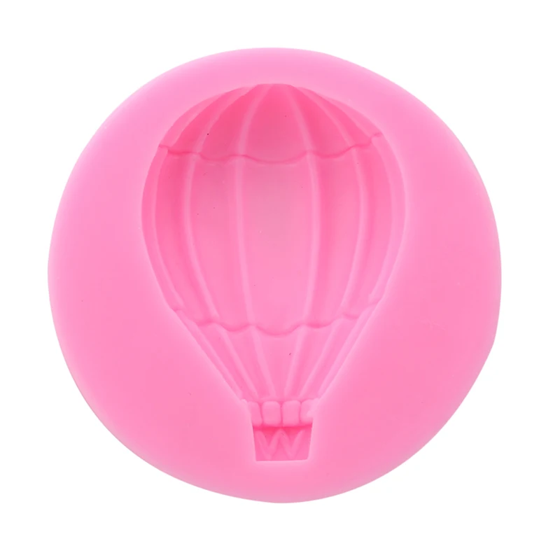 pink Воздушный шар форма воздушного шара силиконовая форма помадки шоколадная глина форма Помадка Украшение торта DIY Украшение торта, выпечки - Цвет: pink
