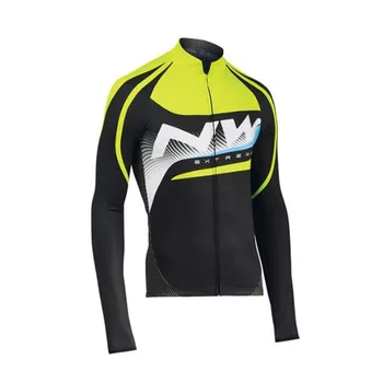 

NW Northwave 2019 Spring/Autumn Men's Cycling Jersey Long Sleeve MTB Clothing Bicycle Shirts Bike Maillot Jersey Shirts Clothes