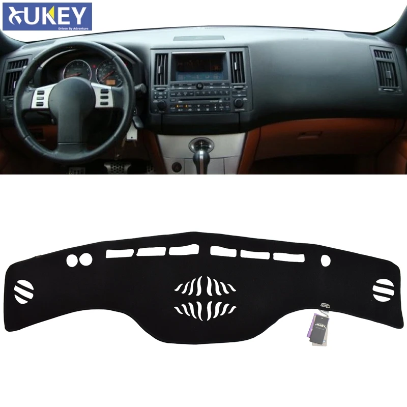 

Xukey Dashboard Cover Dashmat Dash Mat Sun Shade Dash Board Cover Fit For Infiniti FX35 FX45 FX50 2003 2004 2005 2006 2007 2008