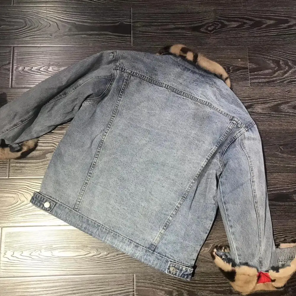 mink denim plus size clothing