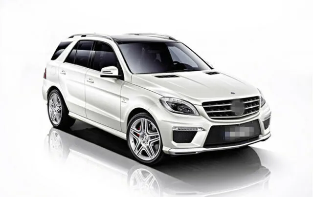 Комплект OE качества Брызговики подходят для 2012 2013 Mercedes Benz SUV ML 63 AMG WO/педали