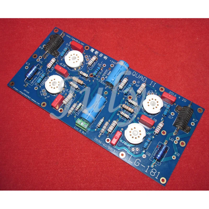 Quad Ⅱ KT66 трубка усилитель мощности push board stereo lgef86 (6J8) tube 4 усиленная обратная фаза