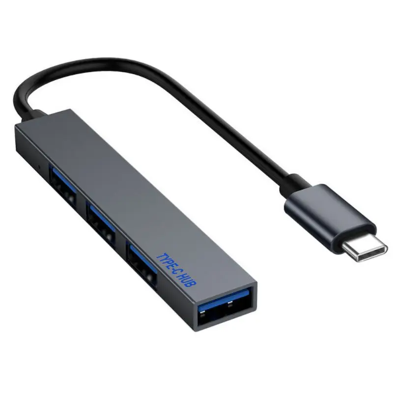 Разветвитель типа C на 4USB 3 0 адаптер OTG для Macbook Pro IMac ПК ноутбука |