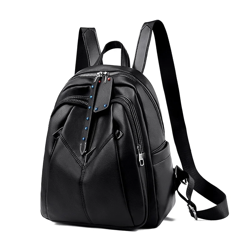 Women Backpacks High Quality Vintage Bagpack Ladies Sac a Dos School Bags For Girls Female Travel Shoulder Bag Soft Leather