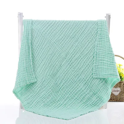 green 110x110cm Детское полотенце s, супер мягкое детское полотенце для ухода за ребенком, сильное Впитывающее детское полотенце для купания, детское банное полотенце для новорожденных, 5 цветов - Цвет: green 110x110cm