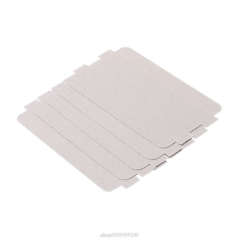 5Pcs Microwave Oven Mica Plate Sheet Thick Replacement Part 107x64mm For Midea Jy16 21
