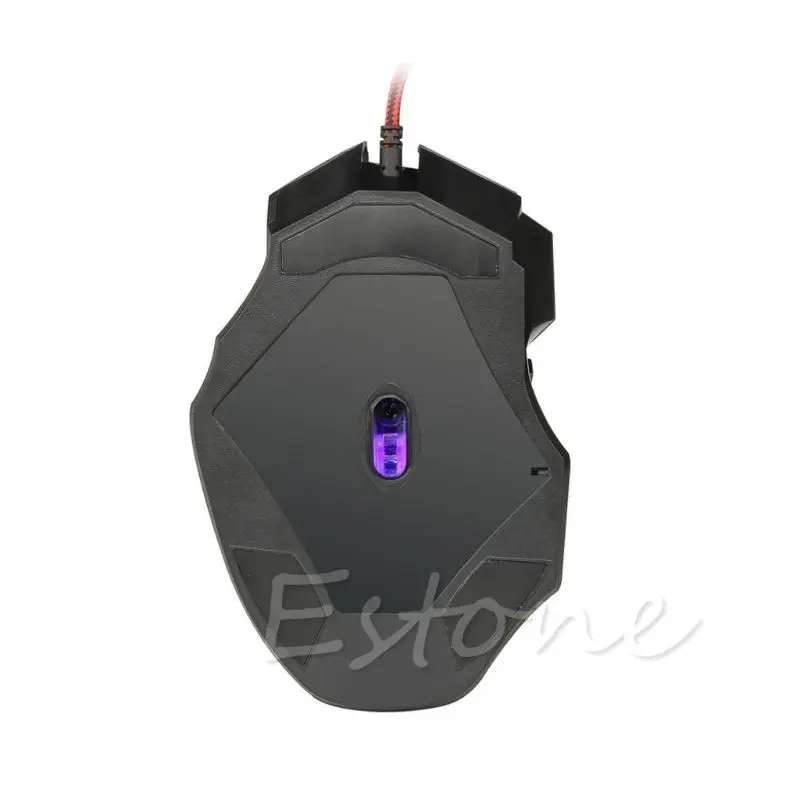 5500 dpi 7 кнопок светодиодный Оптическая Проводная игровая мышь USB мыши для Pro Gamer Прямая поставка