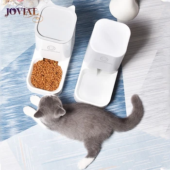 

Pets Automatic New High Quality Durable Cat Food Drinking Water Concise Solid Feed Dog Bowl Container Feeder