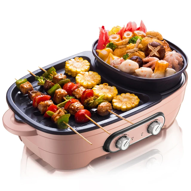 Household Electric Grill Pan